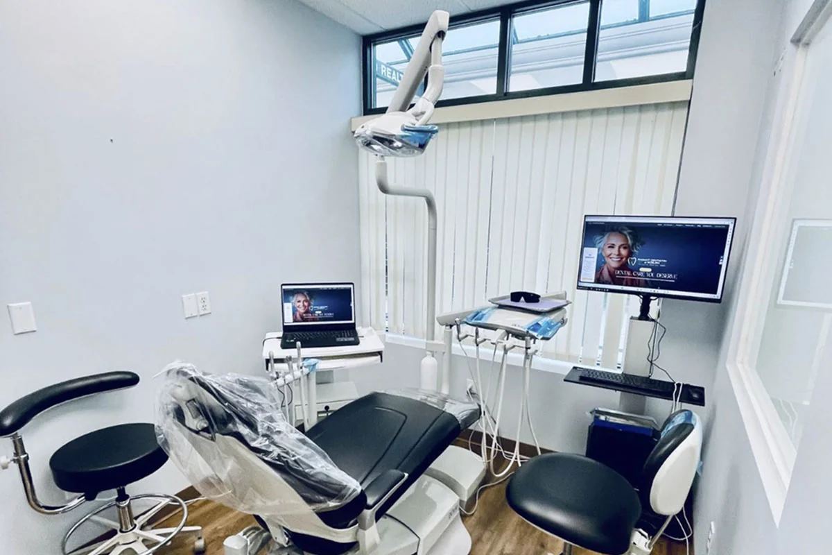 dental operatory at Radiant Dentistry of Woburn